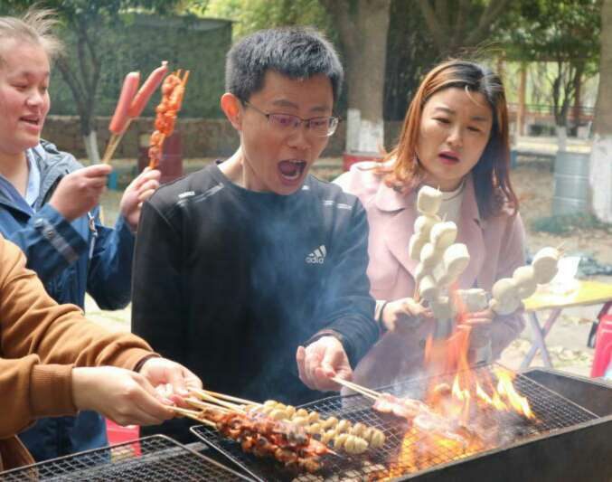 4月份销售大会之桃花岛